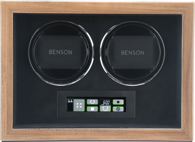 Benson Watch Winder Compact Double 2.WAS Brown