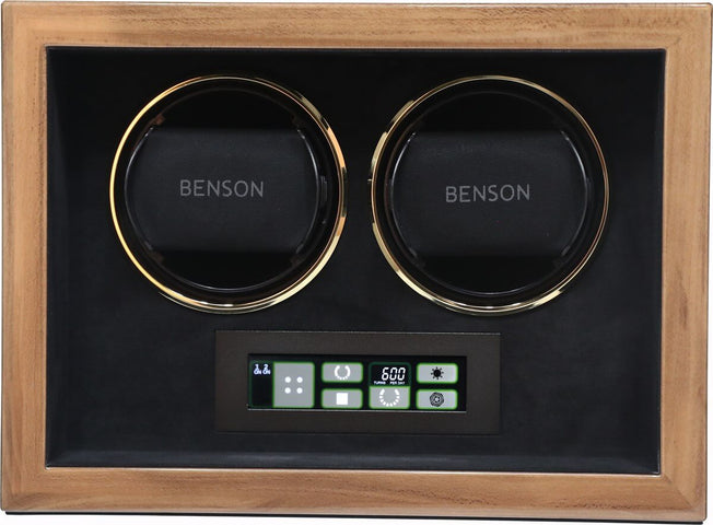 Benson Watch Winder Compact Double 2.WAG Brown
