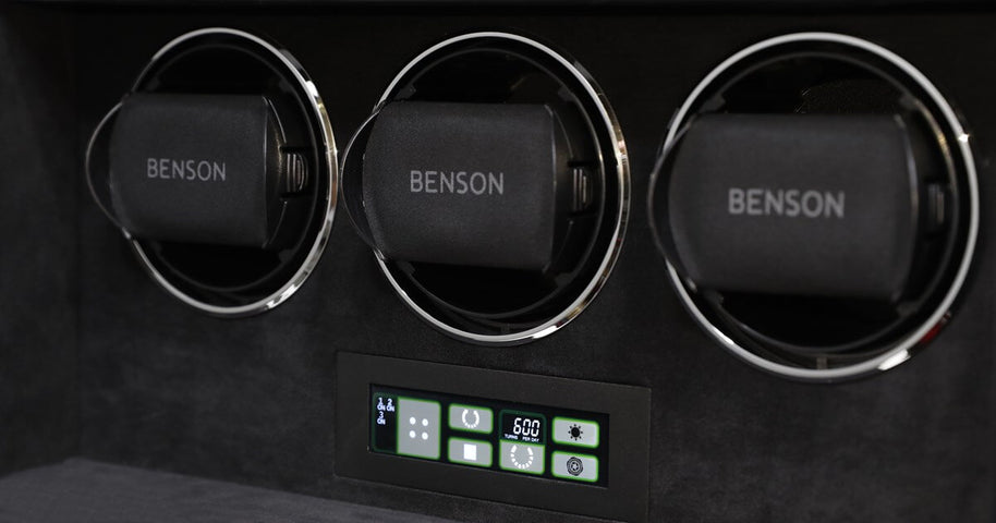 Benson Watch Winder Compact Triple 3.BS Black