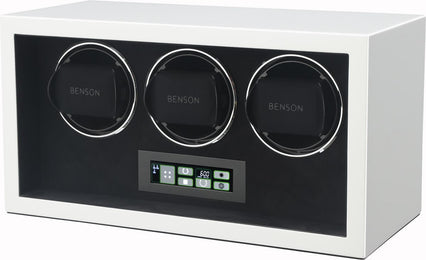 Benson Watch Winder Compact Triple 3.WS White Compact Triple 3.WS
