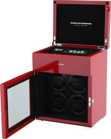 Benson Watch Winder Black Series 4.16.RD Red Limited Edition