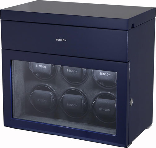 Benson Watch Winder Black Series 6.16.BL Blue Black Series 6.16.BL