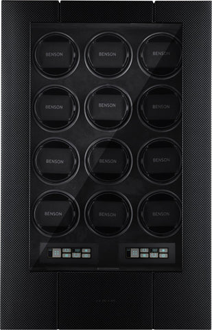 Benson Watch Winder Black Series Pro 12.19.CF Carbon Fiber