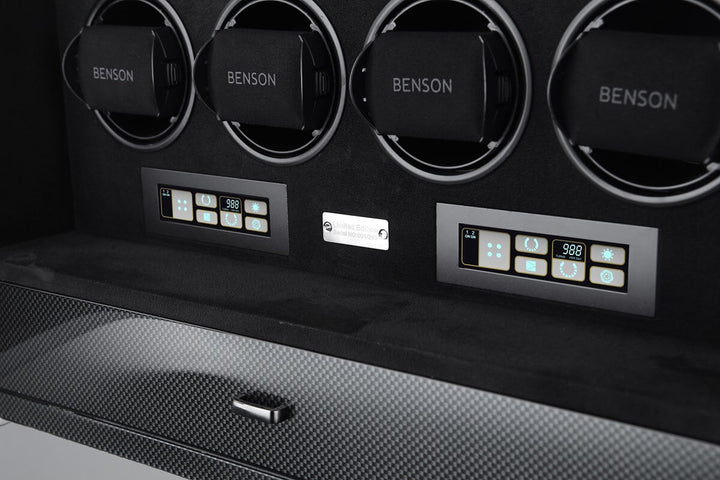 Benson Watch Winder Black Series Pro 16.19.CF Carbon Fiber
