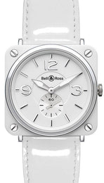 Bell & Ross BRS White Dial Ceramic BRS-WH-CERAMIC