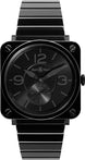 Bell & Ross BRS Black Phantom Ceramic Bracelet Limited Edition BRS-BLC-PH/SCE