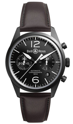 Bell & Ross Vintage BR 126 Carbon Black BRV126-BL-CA/SCA