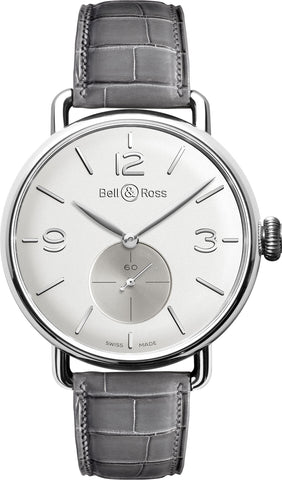 Bell & Ross WW1 92 Argentium Silver BRWW1-ME-AG-SL/S