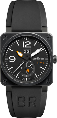 Bell & Ross Watch BR 03 51 GMT Carbon BR0351-GMT-CA