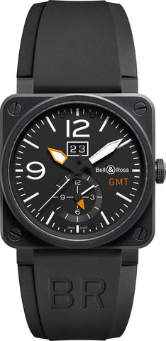Bell & Ross Watch BR 03 51 GMT Carbon BR0351-GMT-CA
