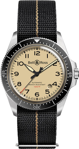 Bell & Ross Watch Vintage BR V2-94 Military Beige BRV292-BEI-ST/SF