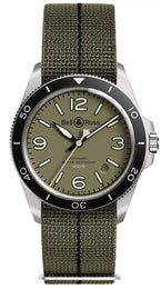 Bell & Ross Watch BR V2-92 Military Green BRV292-MKA-ST/SF