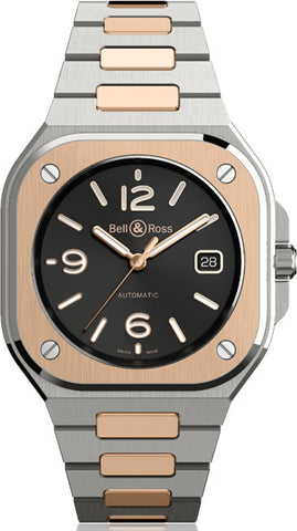 Bell & Ross Watch BR 05 Black Steel & Gold BR05A-BL-STPG/SSG