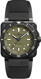 Bell & Ross Watch BR 03 92 Diver Military Ceramic Limited Edition BR0392-D-KA-CE/SRB