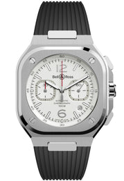 Bell & Ross Watch BR 05 Chronograph Whitehawk Limited Edition BR05C-SI-ST/SRB