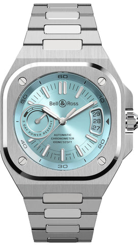 Bell & Ross Watch BR X5 Auto IRM Ice Blue Bracelet BRX5R-IB-ST/SST
