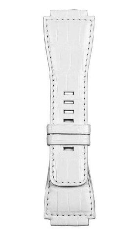Bell & Ross Strap BR 01/03 Calfskin White Extra Small Without Buckle B-V-032 XS