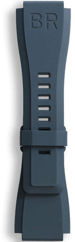 Bell & Ross Strap BR 01/03 Rubber Blue Without Buckle B-P-022