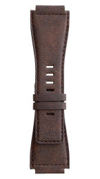 Bell & Ross Strap BR 01/03 Aged Brown Calfskin Large B-V-044 LARGE