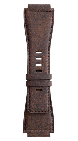 Bell & Ross Strap BR 01/03 Aged Brown Calfskin Large B-V-044 LARGE