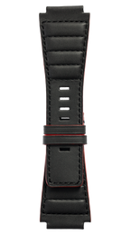 Bell & Ross Strap BR 01/03 BR-X1 Quilted Calfskin Black Large B-V-053 LARGE