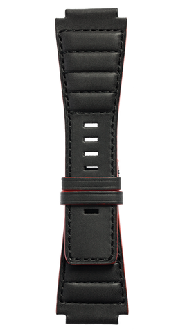 Bell & Ross Strap BR 01/03 BR-X1 Quilted Calfskin Black Large B-V-053 LARGE