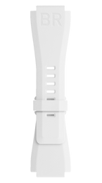 Bell & Ross Strap BR 01/03 BR-X1 White Rubber Medium B-P-019 MEDIUM