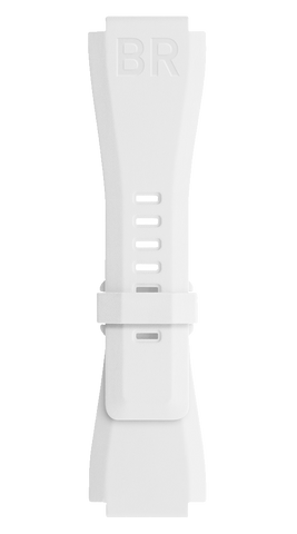 Bell & Ross Strap BR 01/03 BR-X1 White Rubber Medium B-P-019 MEDIUM