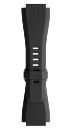 Bell & Ross Strap BR 01/03 BR-X1 Black Rubber Large B-P-021 LARGE