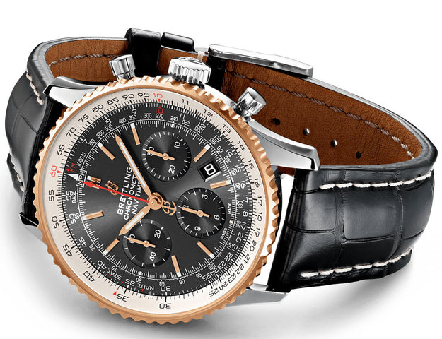 Breitling Watch Navitimer B01 Chronograph 43 Red Gold