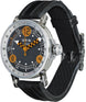 B.R.M Watch V6-44 HB Black And Orange Hands V6-44-HB-BG-CNO-ADO