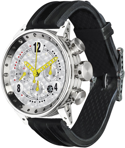 B.R.M Watch V12-44 GTB Yellow Hands V12-44-GT-BOU-AJ