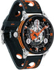 B.R.M Watch Golf Master Mens Orange Hands GF6-44-SA-N-SQ-AO