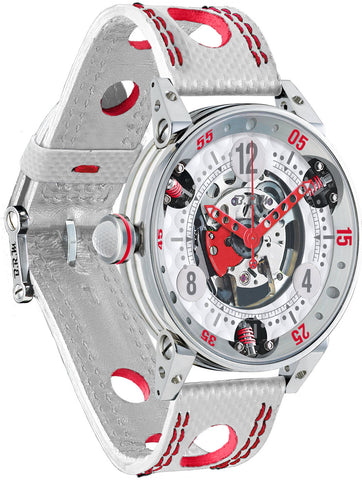 B.R.M Watch Golf Master Mens Red Hands GF6-44-SA-SQ-AR