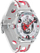 B.R.M Watch Golf Master Mens Red Hands GF6-44-SA-SQ-AR