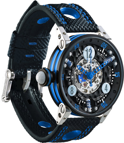 B.R.M Watch Golf Master Ladies Dark Blue Hands GF7-38-SA-N-SQ-ABLF