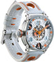 B.R.M Watch Golf Master Ladies Orange Hands GF7-38-SA-SQ-AO