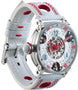 B.R.M Watch Golf Master Ladies Red Hands GF7-38-SA-SQ-AR