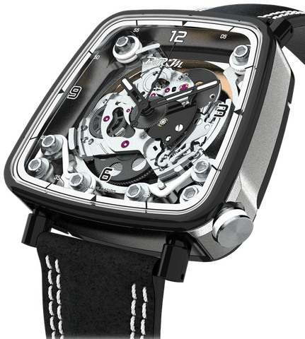 B.R.M. Watches FF39-40 Grey Titanium FF39-40-TG-LFN-B