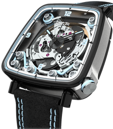 B.R.M. Watches FF39-40 Grey Titanium FF39-40-TG-LFN-BLC