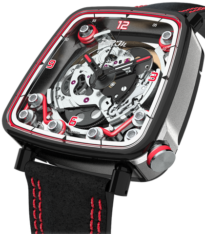 B.R.M. Watches FF39-40 Grey Titanium FF39-40-TG-LFN-R