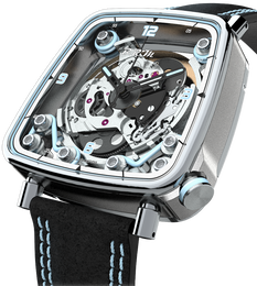 B.R.M. Watches FF39-40 Grey Titanium FF39-40-TG-LFG-BLC