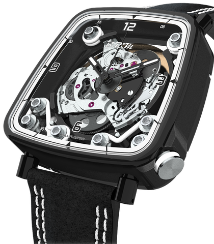 B.R.M. Watches FF39-40 Black Titanium FF39-40-TN-LFN-B