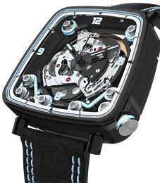 B.R.M. Watches FF39-40 Black Titanium FF39-40-TN-LFN-BLC