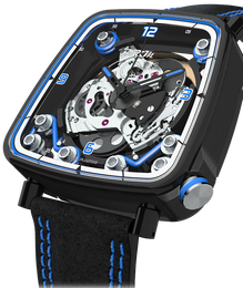 B.R.M. Watches FF39-40 Black Titanium FF39-40-TN-LFN-BLM
