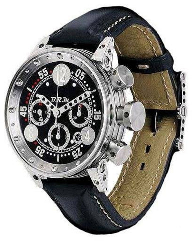 B.R.M. Watches V12-44 Polished Case Grey Hands V12-44-GTN