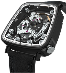 B.R.M. Watches FF39-40 Black Titanium FF39-40-TN-LFN-N
