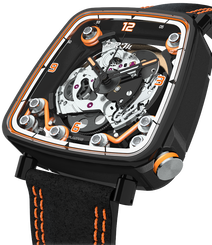 B.R.M. Watches FF39-40 Black Titanium FF39-40-TN-LFN-O