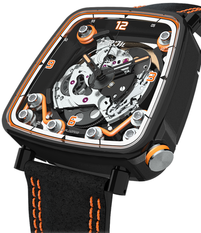 B.R.M. Watches FF39-40 Black Titanium FF39-40-TN-LFN-O