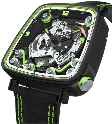 B.R.M. Watches FF39-40 Black Titanium FF39-40-TN-LFN-VP